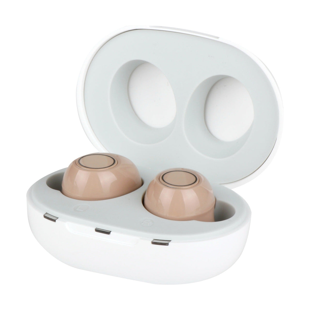Skin-Tone Hearing Aid for Seniors: Discreet Comfort