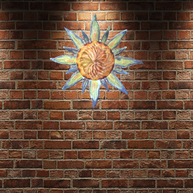 Acrylic Sun Wall Art for Colorful Rustic Wall Decor