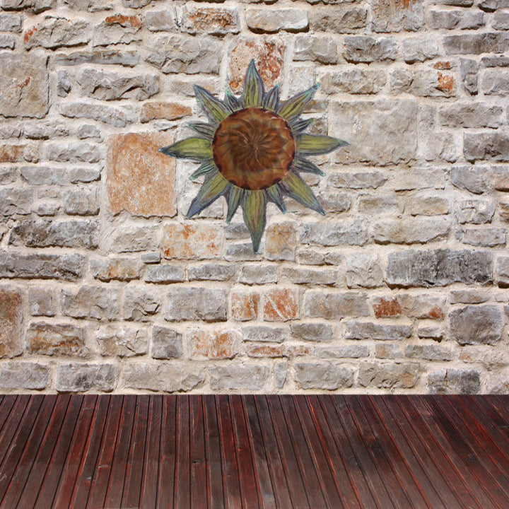Acrylic Sun Wall Art for Colorful Rustic Wall Decor