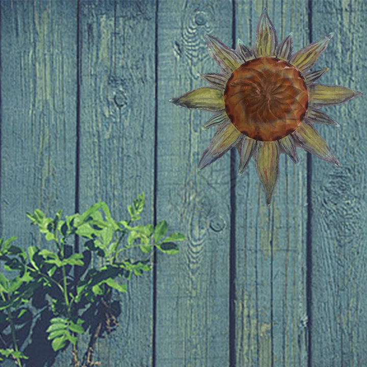 Acrylic Sun Wall Art for Colorful Rustic Wall Decor