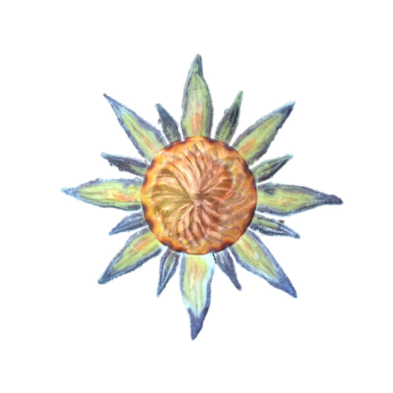 Acrylic Sun Wall Art for Colorful Rustic Wall Decor