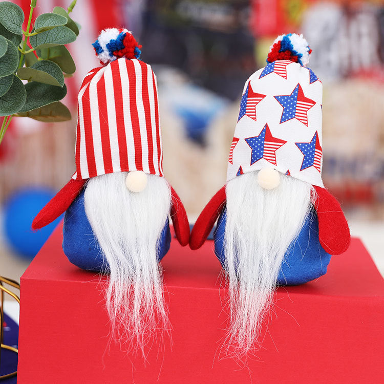 Patriotic Gnome Ornaments for Festive Americana Decor