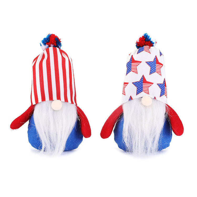 Patriotic Gnome Ornaments for Festive Americana Decor