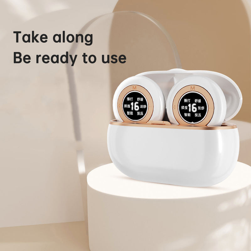 Portable Pulse Massager for Neck, Back & Legs Relief