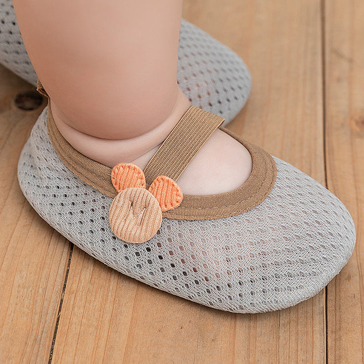 Baby Floor Socks Shoes With Breathable Non-Slip Soles