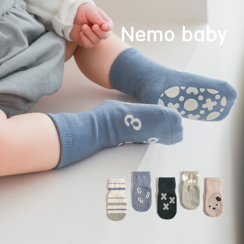 Non-Slip Baby Floor Socks for Soft, Steady Indoor Play