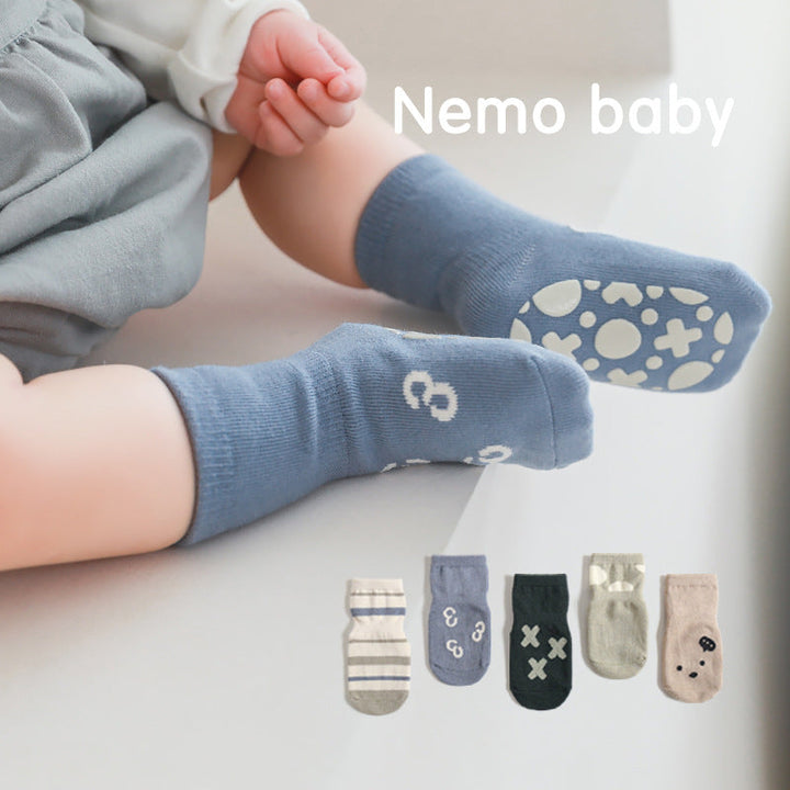 Non-Slip Baby Floor Socks for Soft, Steady Indoor Play