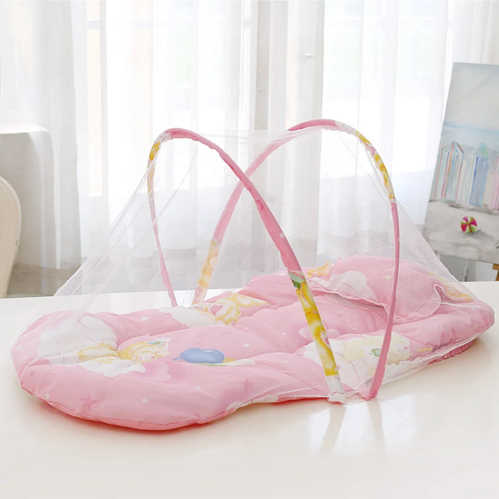 Portable Folding Baby Mosquito Net With Padded Base