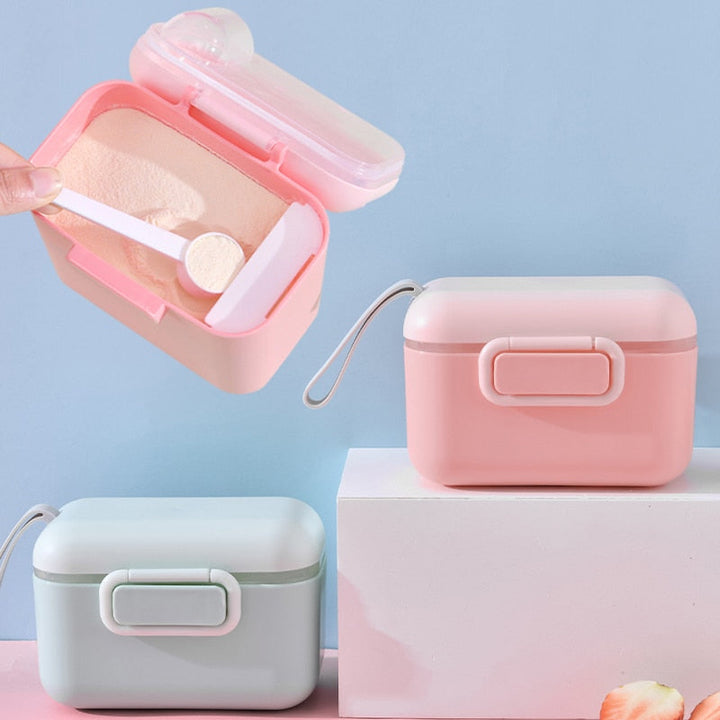 Portable Baby Food Storage Box for Spill-Free Days