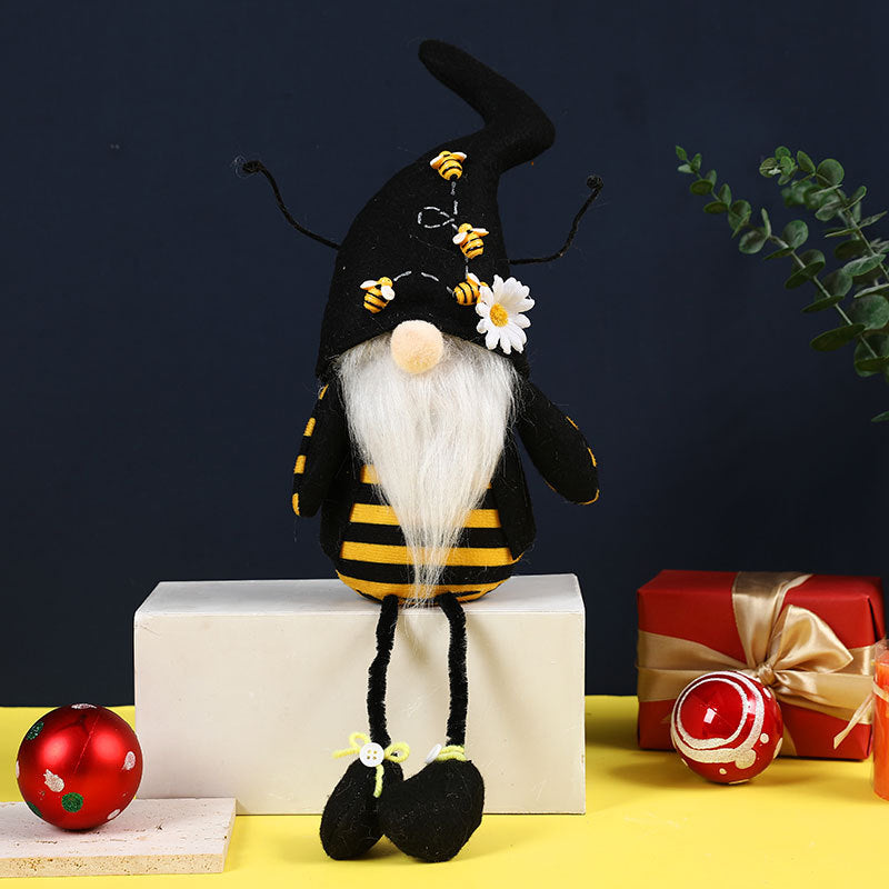 Bee and Ladybug Gnome Decor for Whimsical Displays