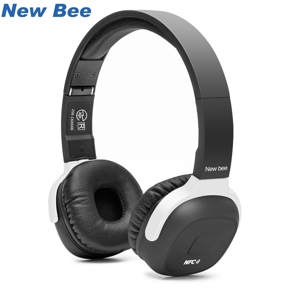 Foldable Wireless Headphones with NFC & 45-Hour Battery