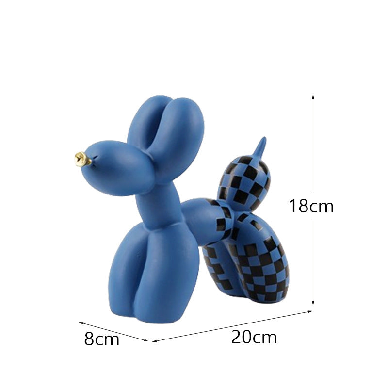 Balloon Dog Sculpture for Modern Monochrome Interiors