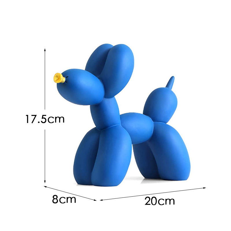 Balloon Dog Sculpture for Modern Monochrome Interiors