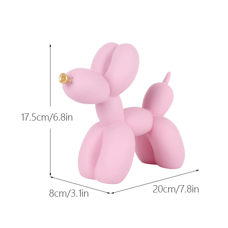 Balloon Dog Sculpture for Modern Monochrome Interiors