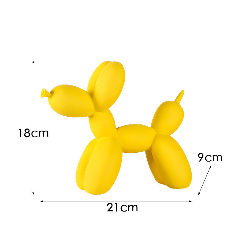 Balloon Dog Sculpture for Modern Monochrome Interiors