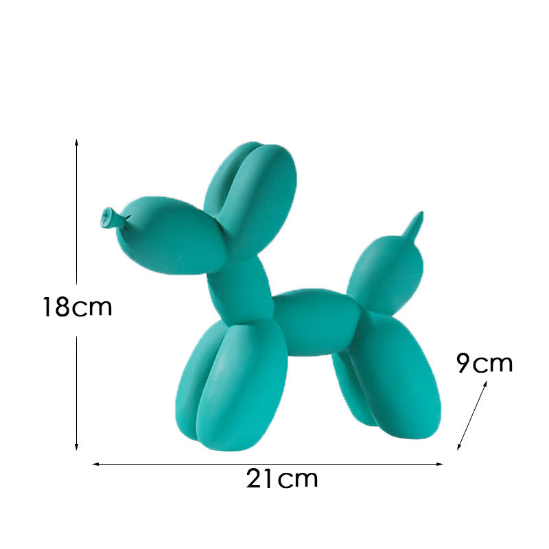 Balloon Dog Sculpture for Modern Monochrome Interiors