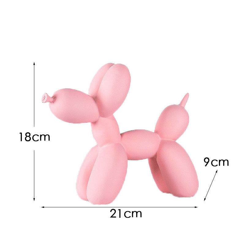 Balloon Dog Sculpture for Modern Monochrome Interiors