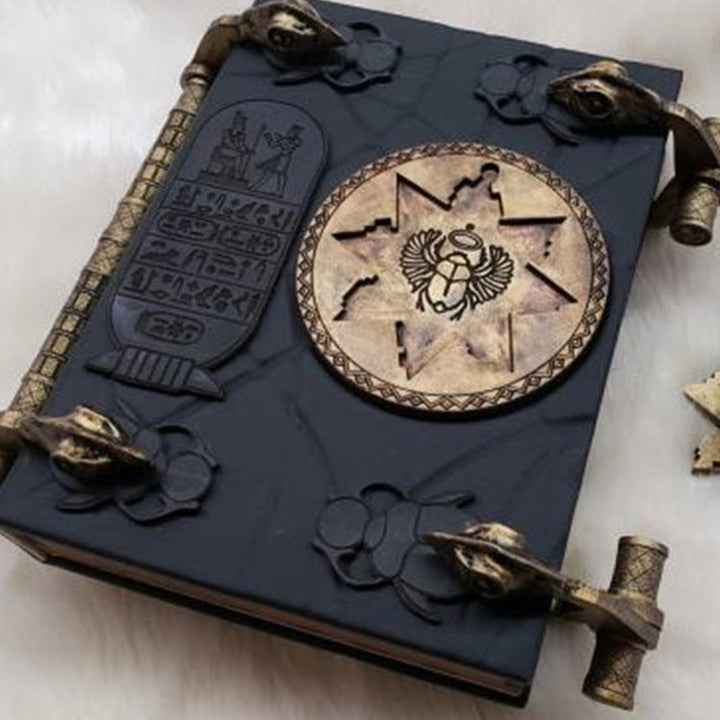 Book of the Dead Egyptian Mummy Prop Book Ornament