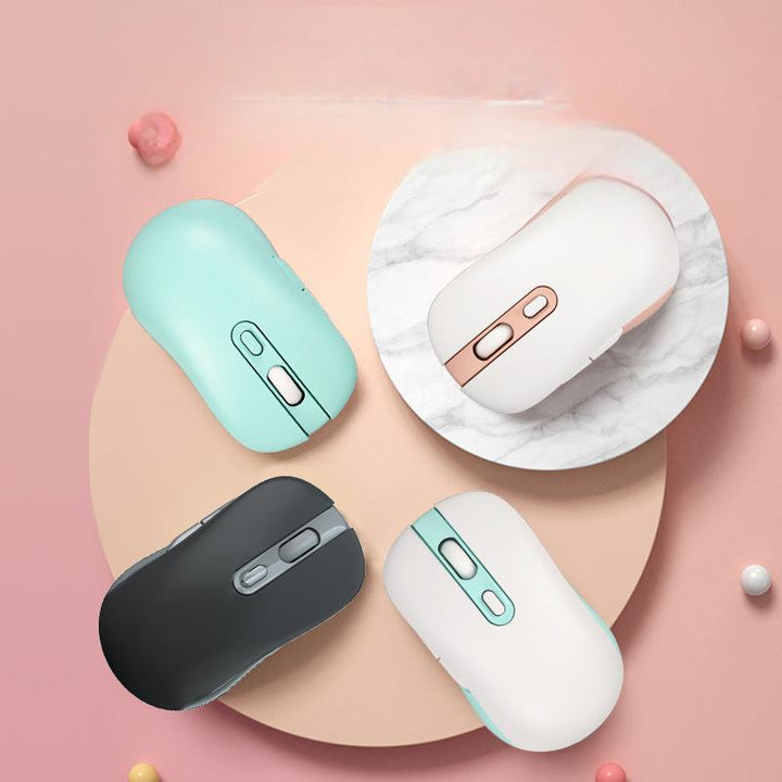 Dual-Mode Bluetooth Wireless Mouse for Notebook and Office