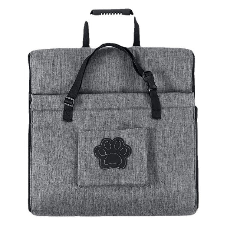 Pet Car Carrier With Waterproof Rear-Seat Protection