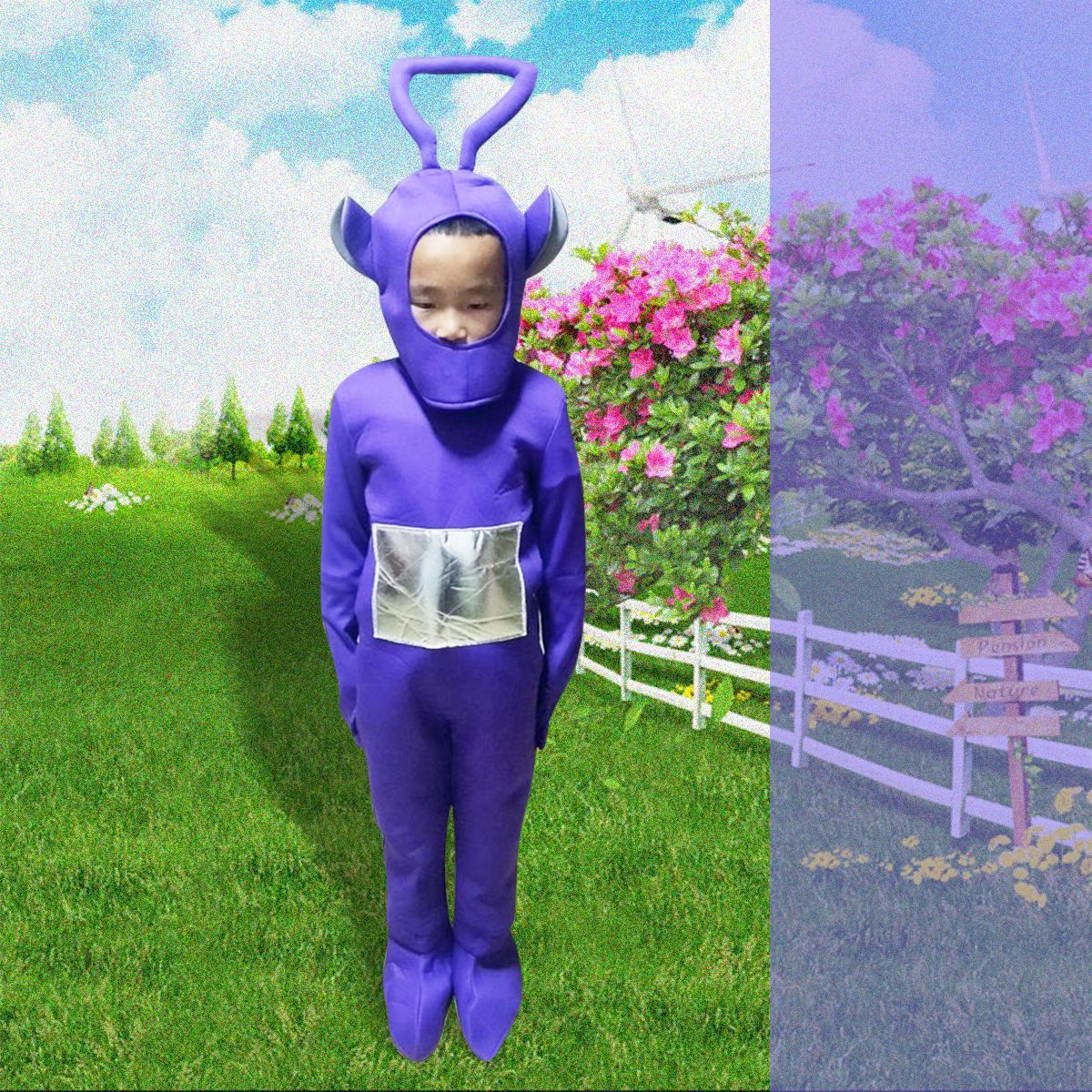 Teletubbies Costume Full-Body Group Party Standout