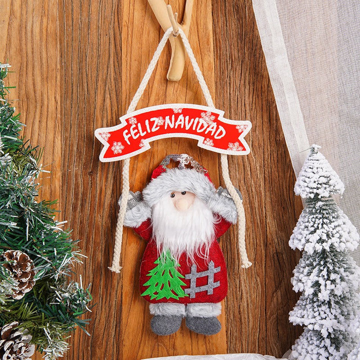 Christmas Hanging Decoration – Feliz Navidad Charm