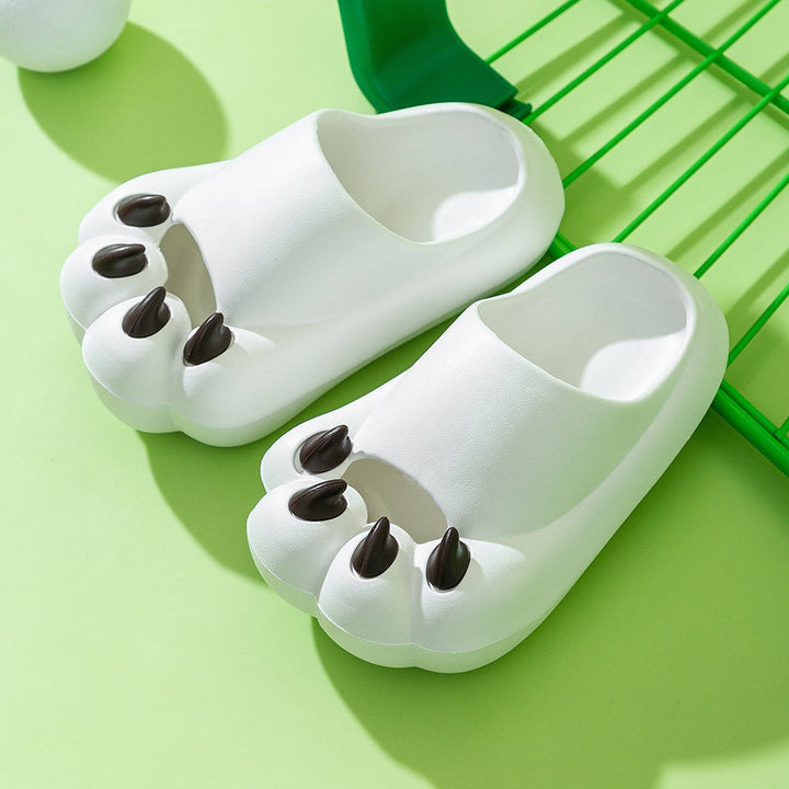 Cat Paw Slippers for Playful Indoor Summer Comfort