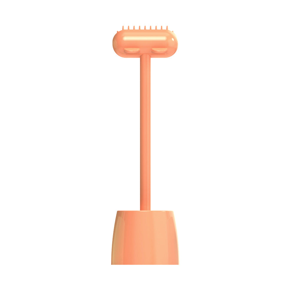 Cat Self-Grooming Brush for Loose Fur & Scratching