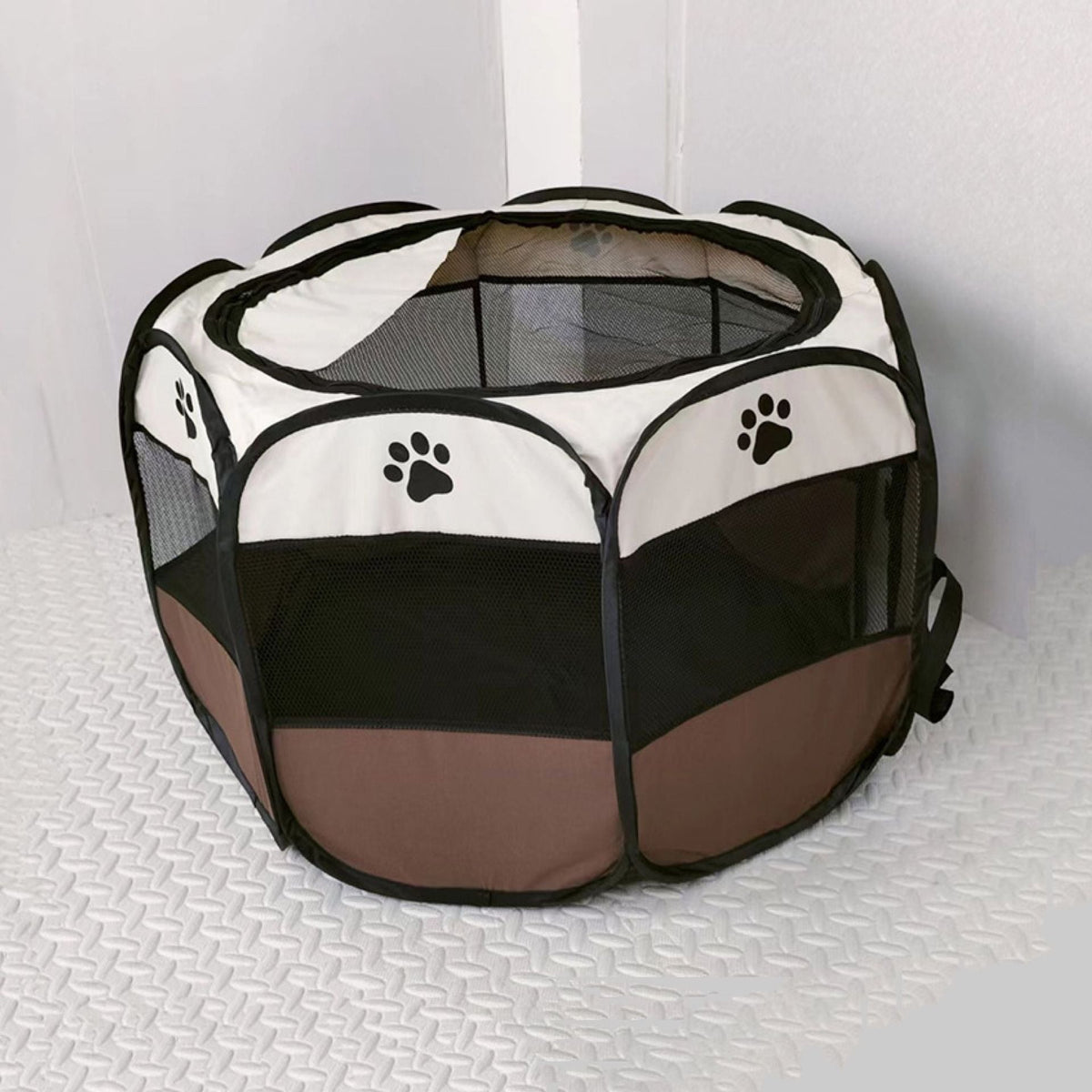 Washable Octagonal Pet Playpen for Cats & Small Dogs