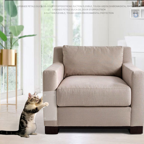 Transparent Cat Scratching Guard for Sofa Protection