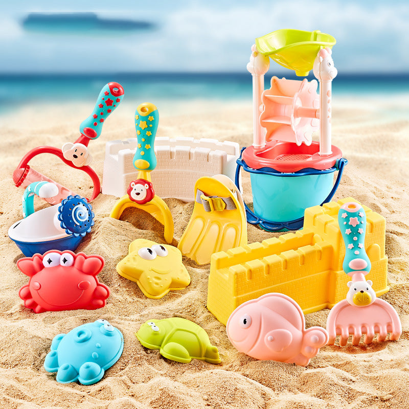 Beach Toy Set: Soft 11-Piece Sand & Water Play Fun