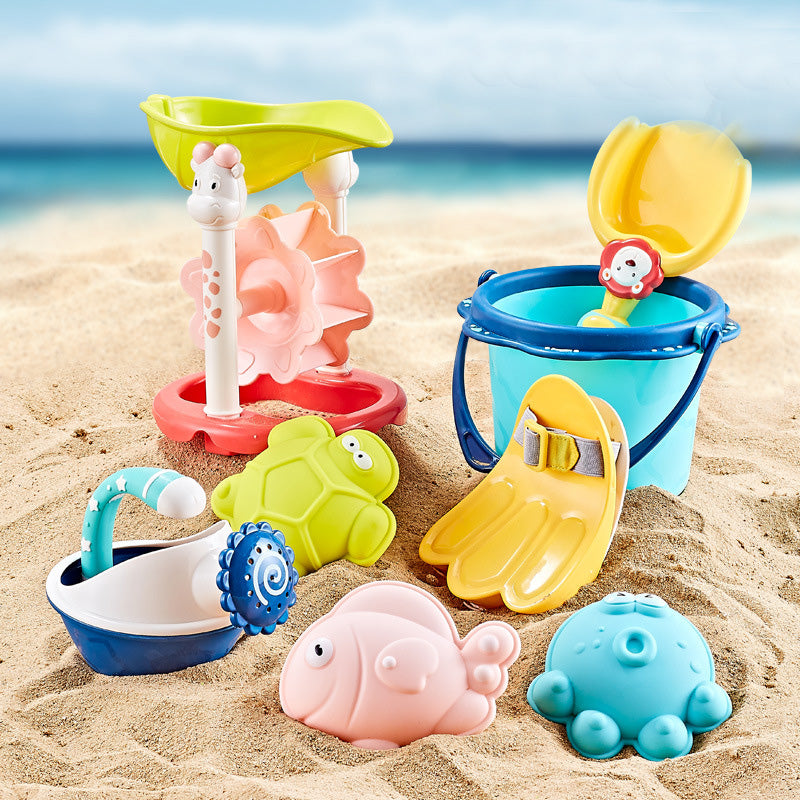 Beach Toy Set: Soft 11-Piece Sand & Water Play Fun