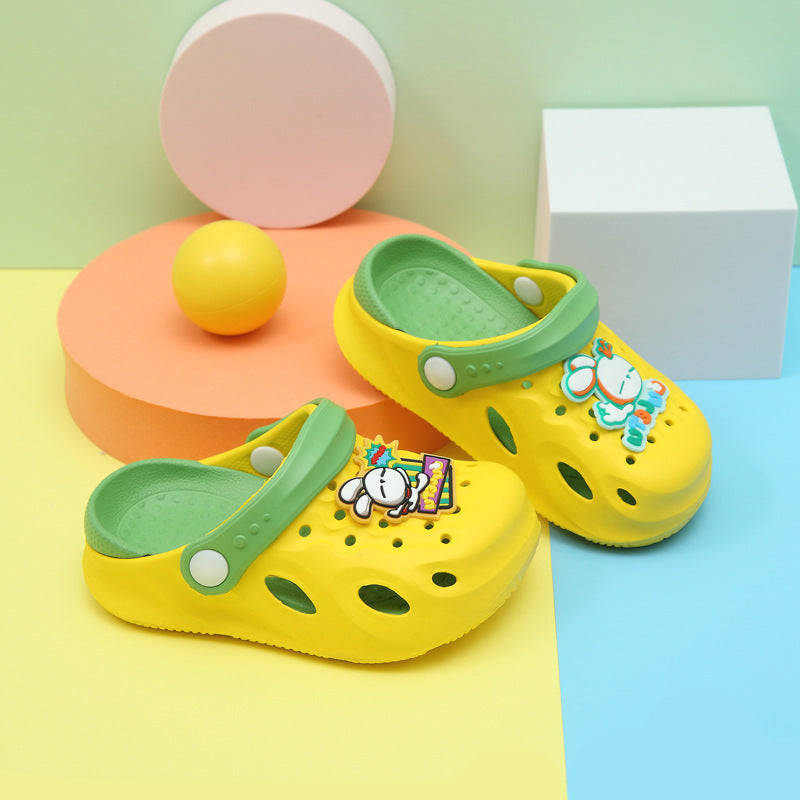 Children's Summer Clogs With Secure, Easy-On Heel Straps