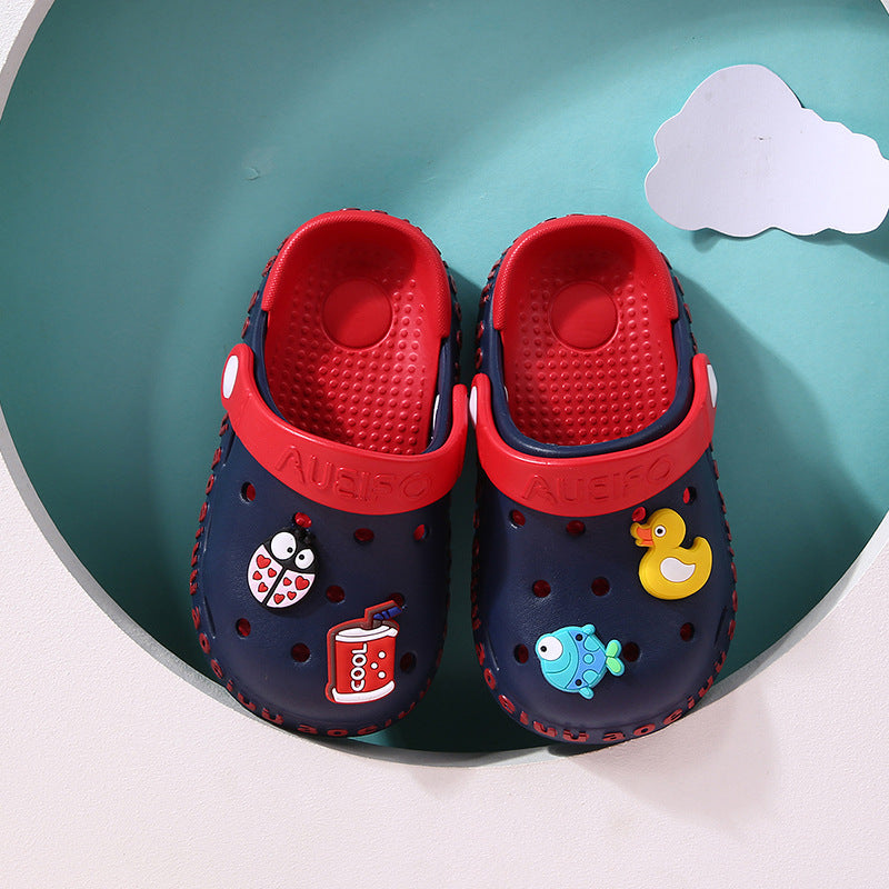 Children's Summer Clogs With Secure, Easy-On Heel Straps