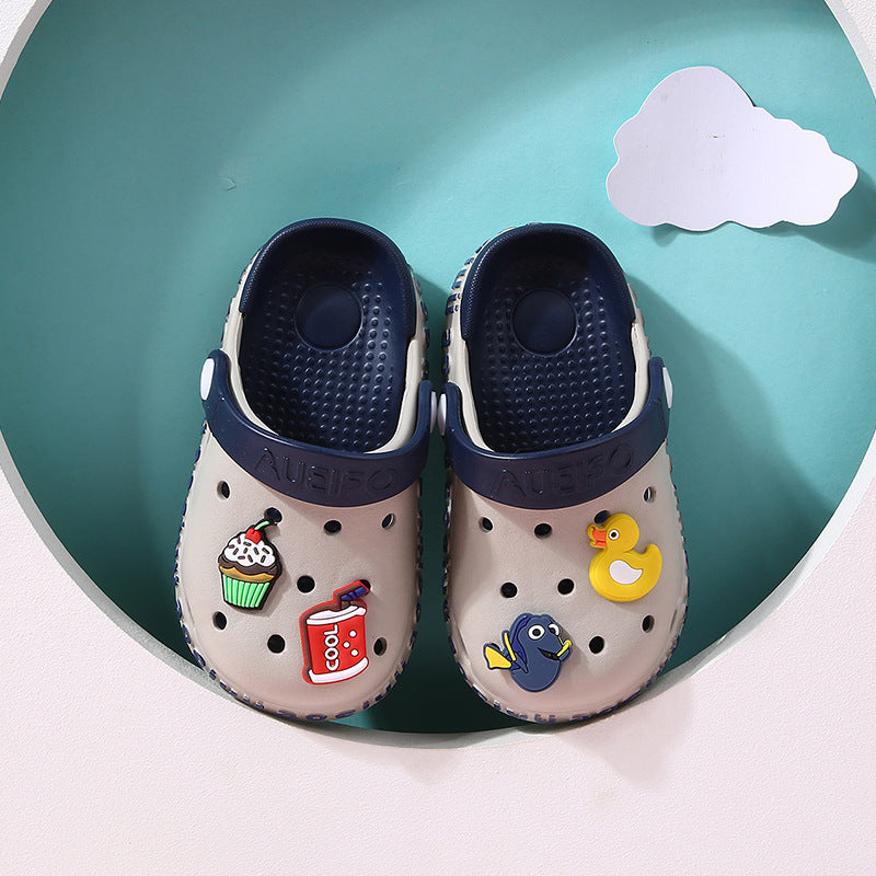 Children's Summer Clogs With Secure, Easy-On Heel Straps