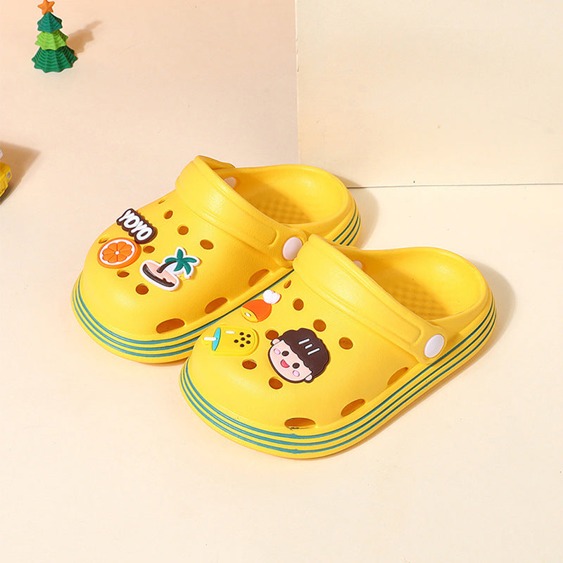 Children’s Summer Slip-On Shoes with Adjustable Straps