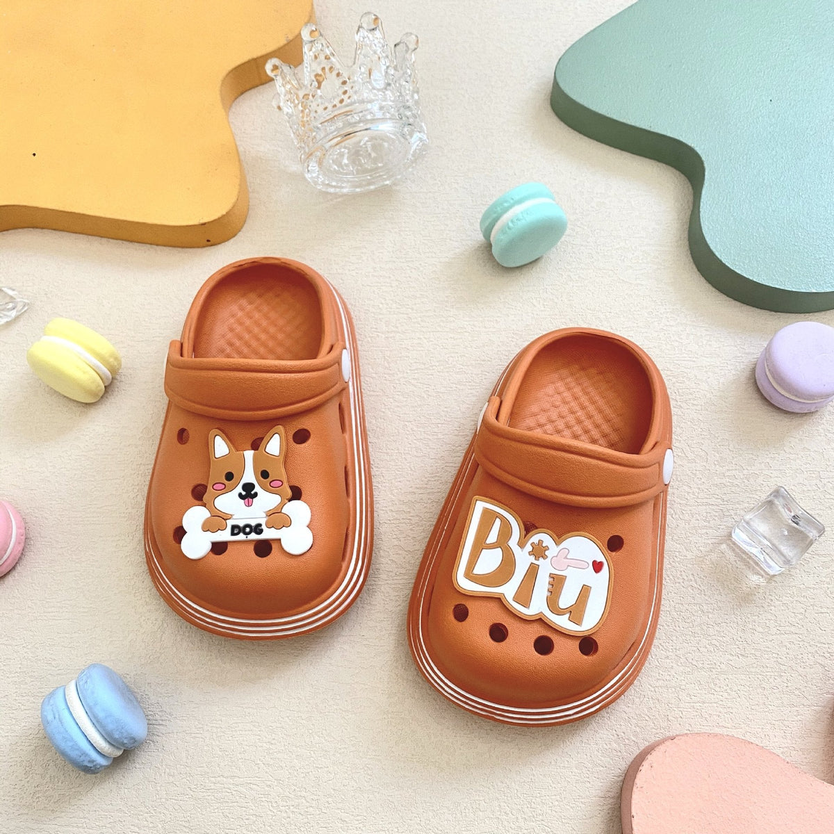 Children’s Summer Slip-On Shoes with Adjustable Straps