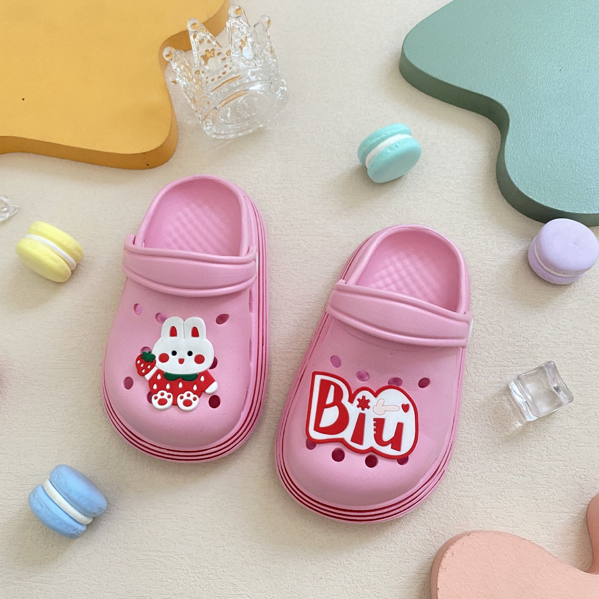 Children’s Summer Slip-On Shoes with Adjustable Straps