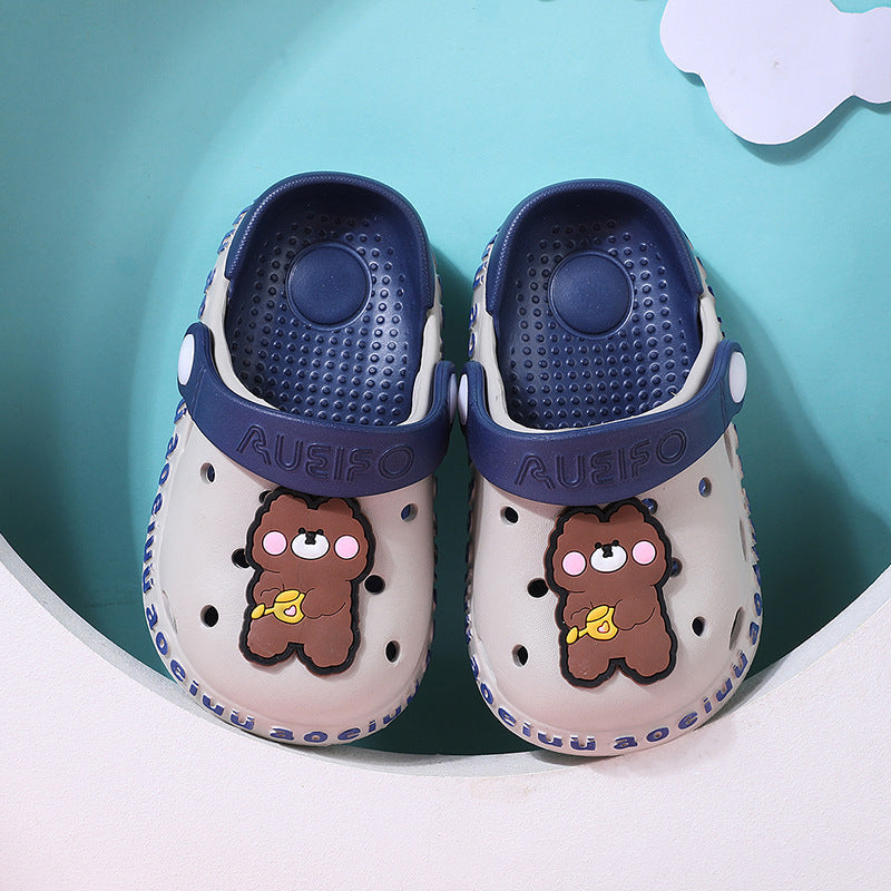 Children’s Summer Slip-On Shoes with Adjustable Straps