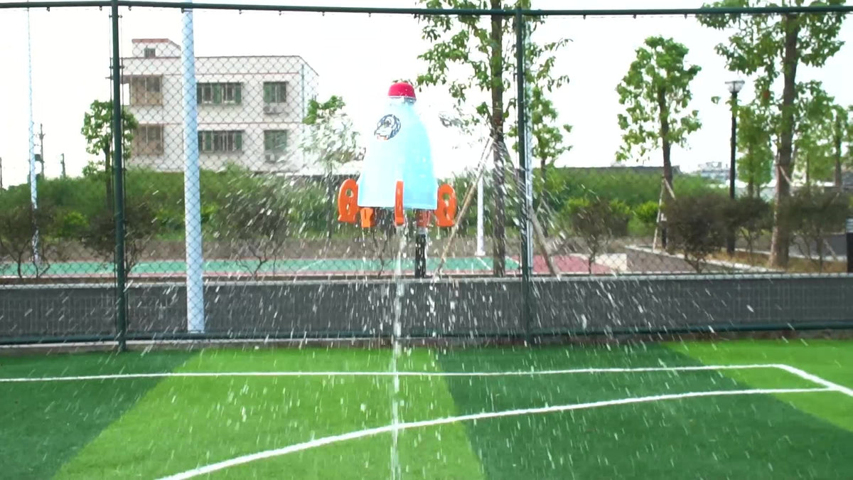 Water Rocket Sprinkler for Interactive Backyard Play