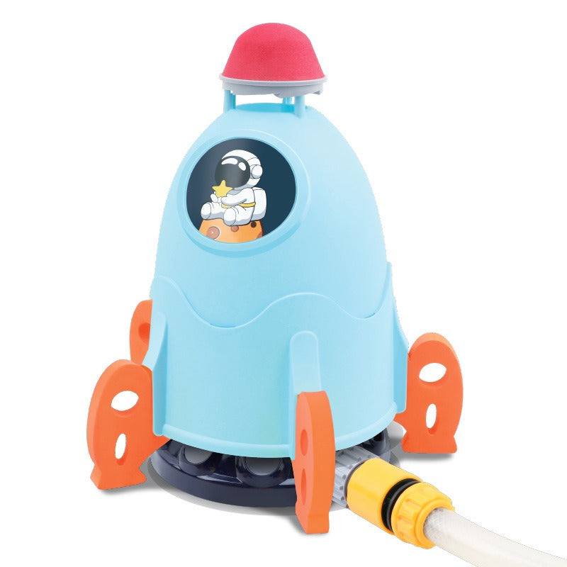 Water Rocket Sprinkler for Interactive Backyard Play