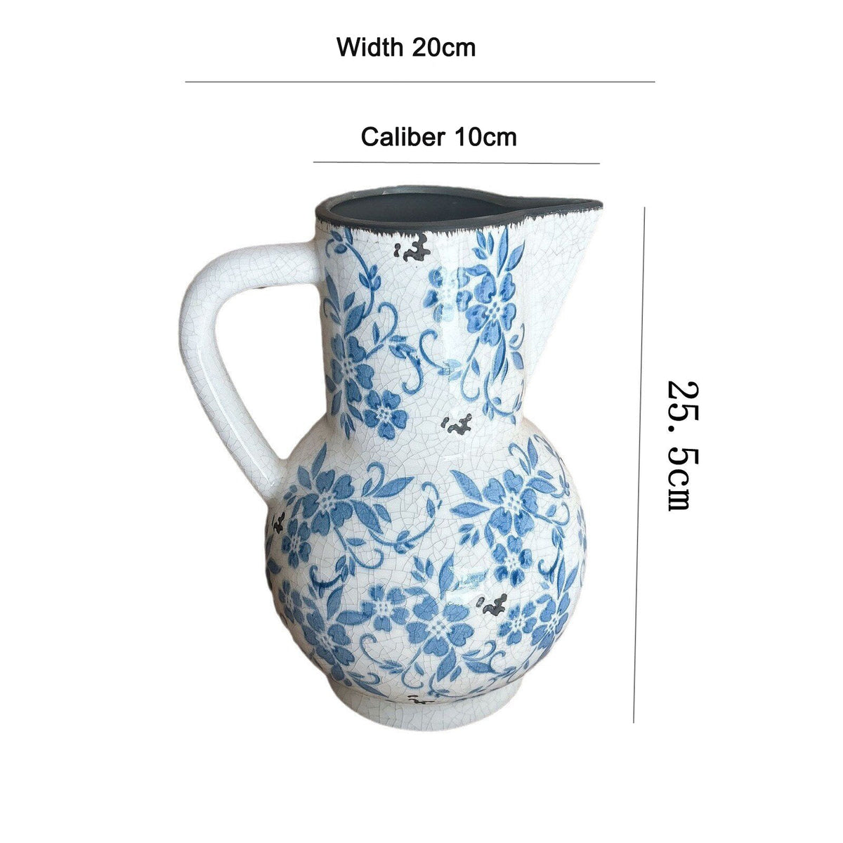 Blue And White Ceramic Vase For Timeless Vintage Style