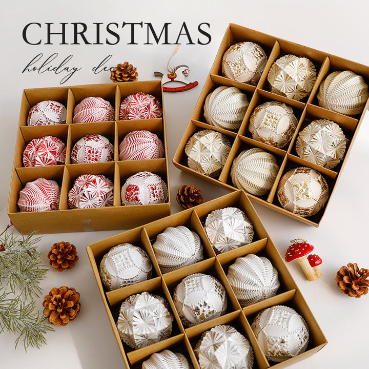 Christmas Bauble Set for Coordinated Holiday Decor