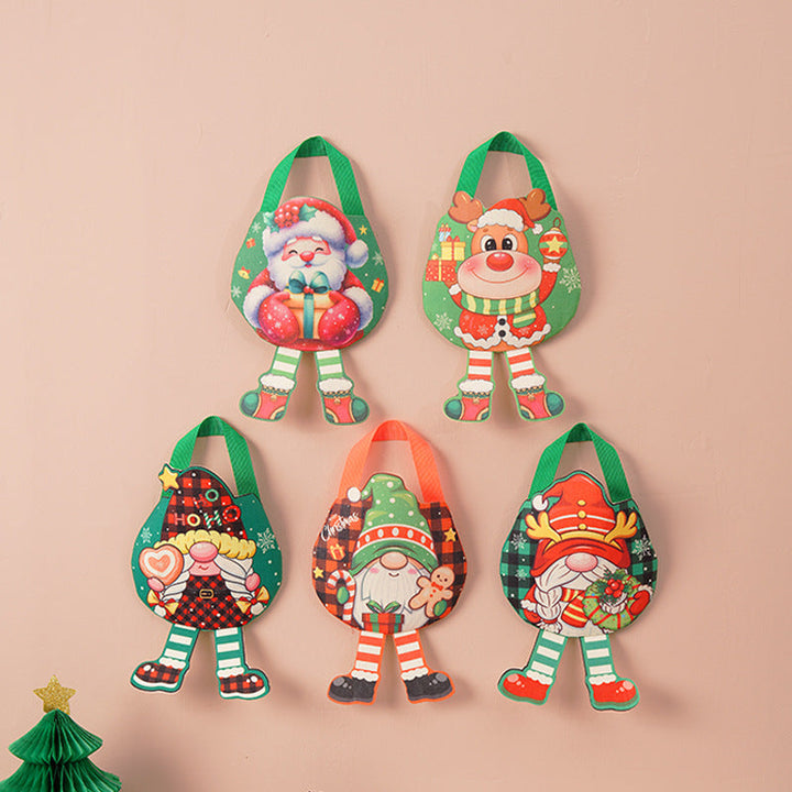 Christmas Gift Bag for Cute Reusable Holiday Giving