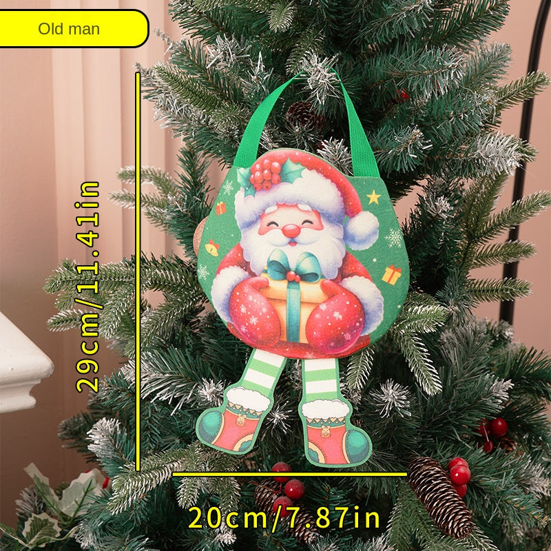 Christmas Gift Bag for Cute Reusable Holiday Giving