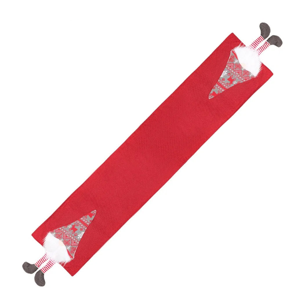Christmas Gnome Table Runner Festive Holiday Decor
