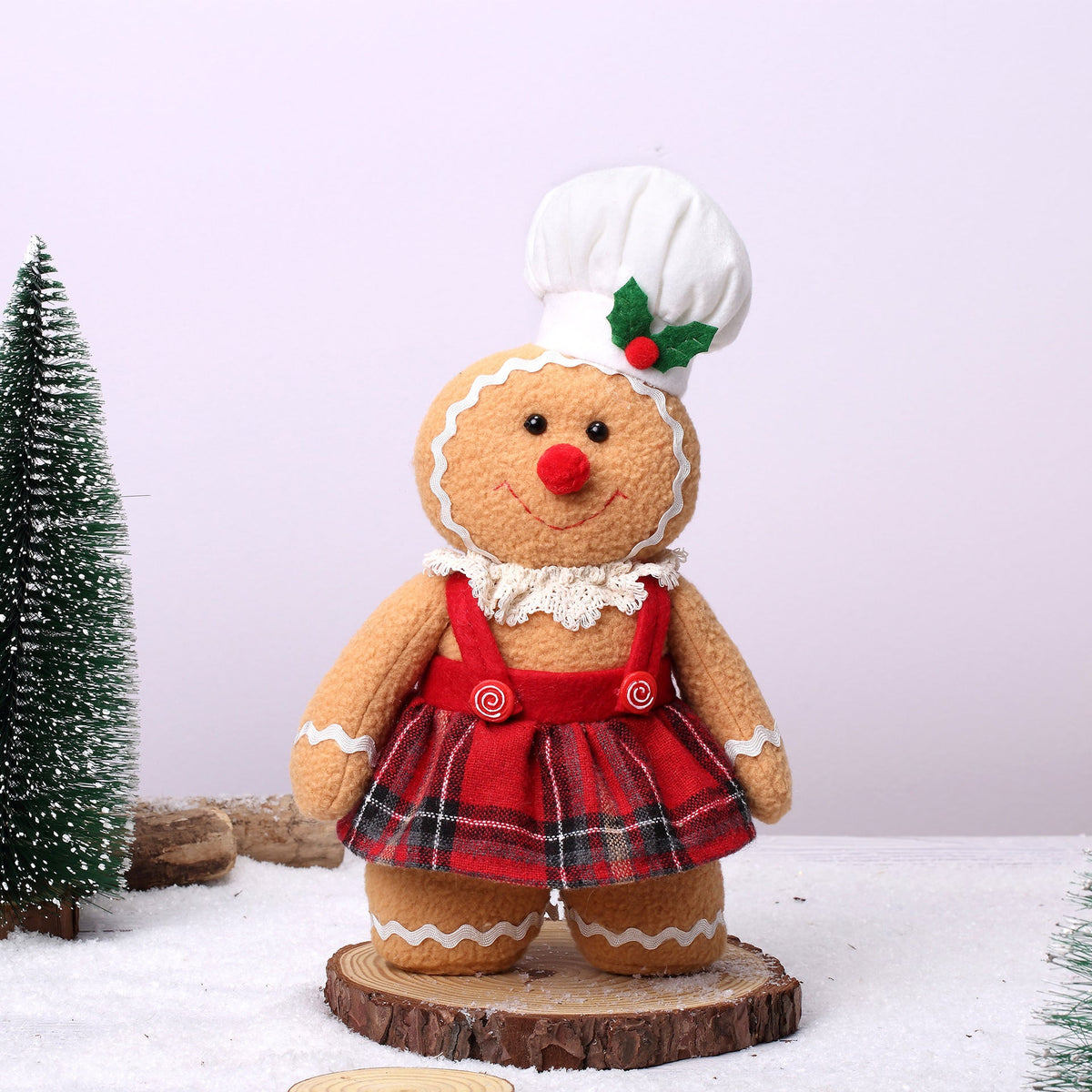 Christmas Gingerbread Dolls for Festive Holiday Decor