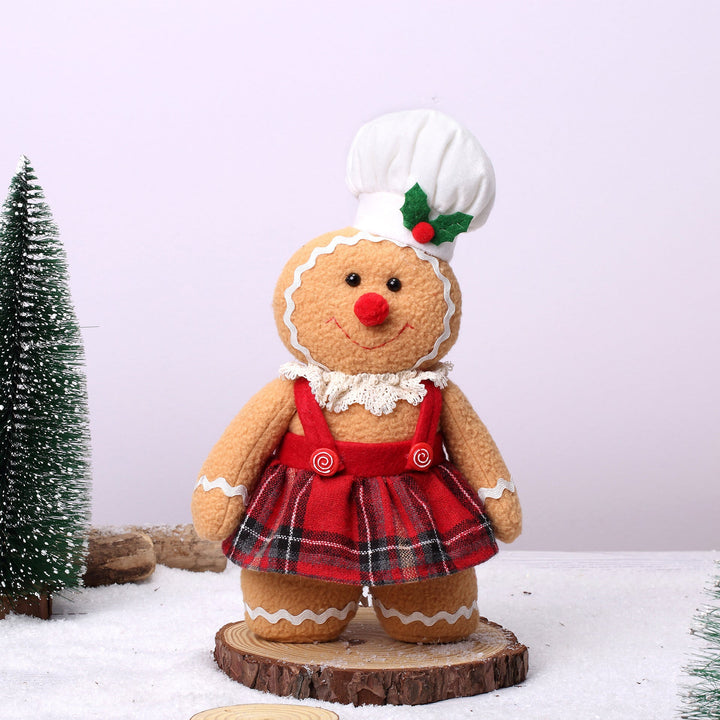 Christmas Gingerbread Dolls for Festive Holiday Decor