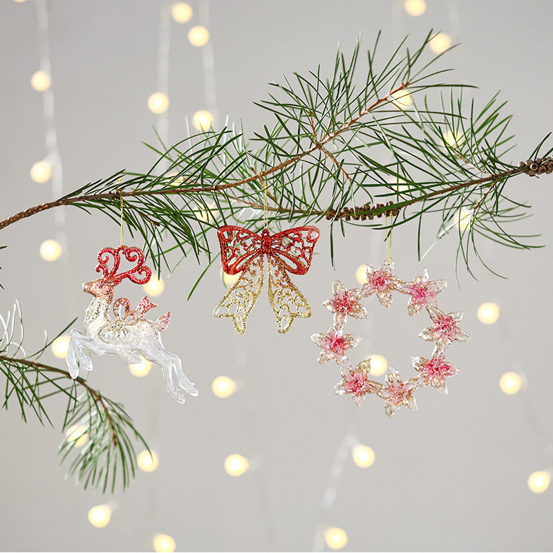 Acrylic Christmas Ornaments for Sparkling Tree Decor