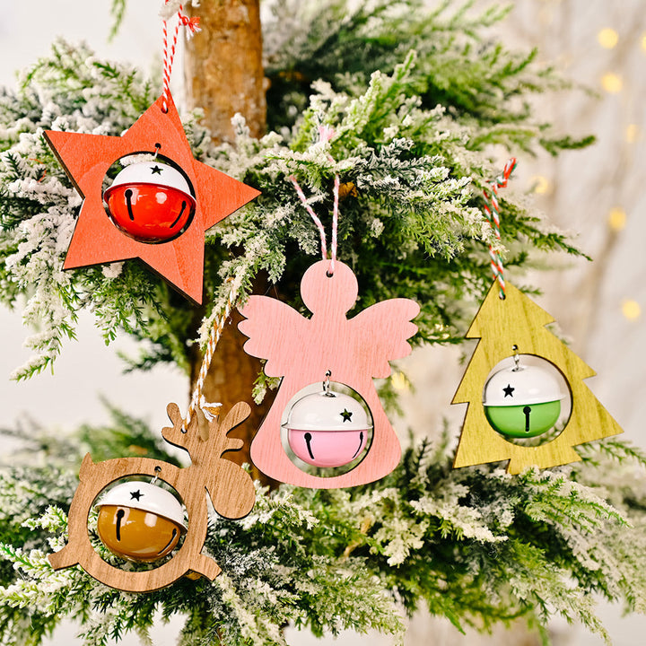 Christmas Tree Bell Ornaments for a Festive Display